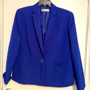 Kasper One Button Blazer